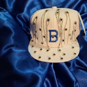 White Cap Blue Letterhead w/ Running Stones